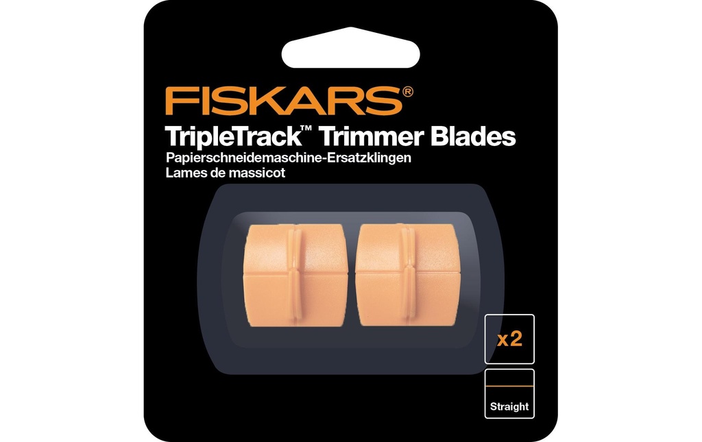 Fiskars Lame de rechange TripleTrack 2 pièces
