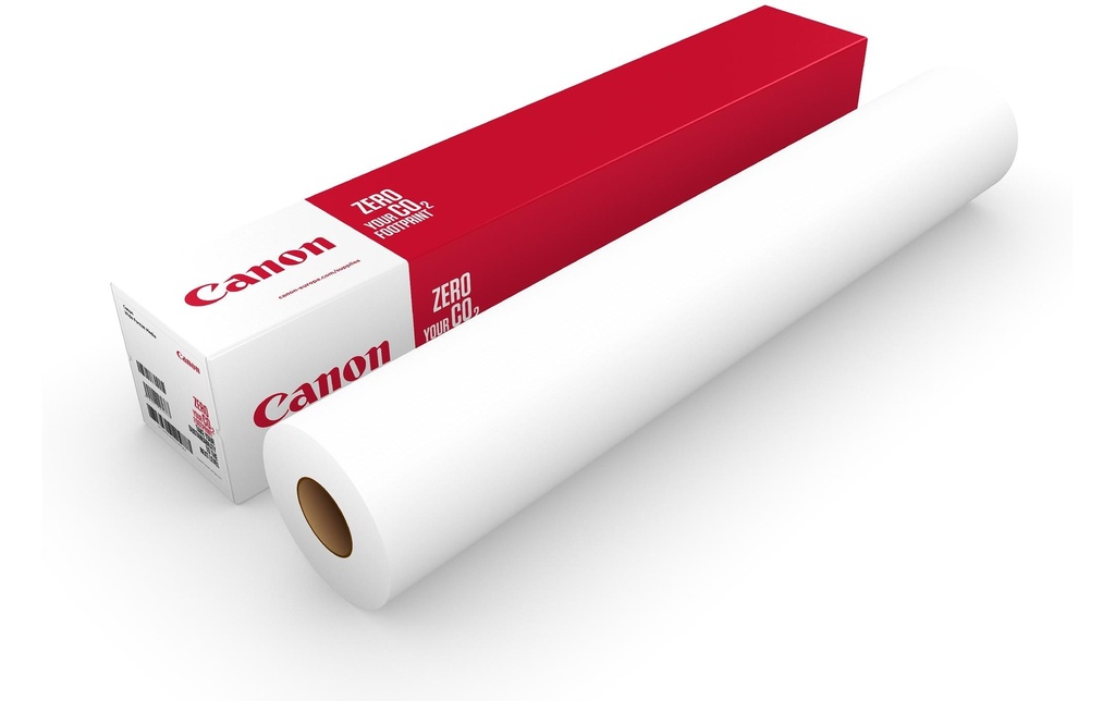 Canon Papier grand format 24 Red Label Zero, 1 rouleau
