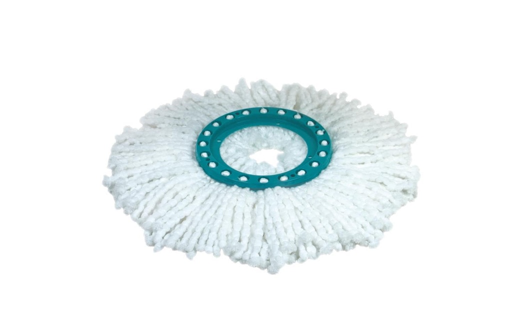 Leifheit Tête de rechange pour balai éponge Clean Twist Vert/Blanc
