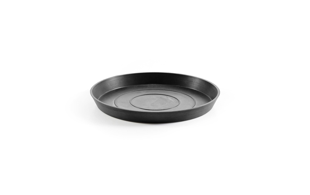 Ecopots Soucoupe Rond 40, Gris foncé