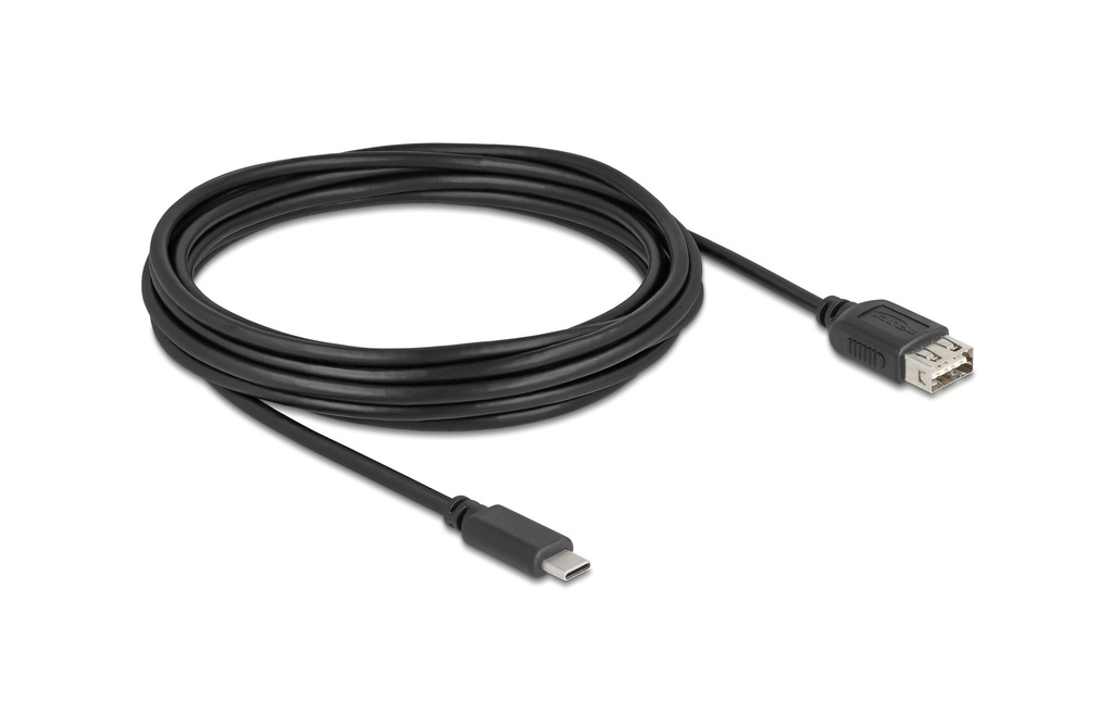 Delock Câble USB 2.0 USB-C - USB-A 5 m