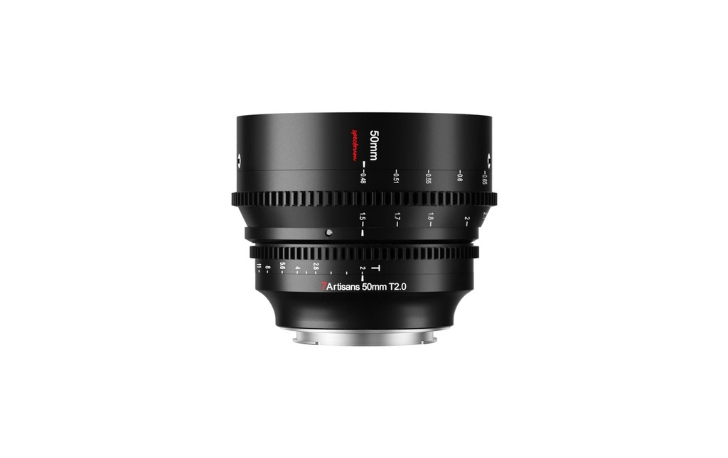 7Artisans Longueur focale fixe 50mm T2.0 – Nikon Z