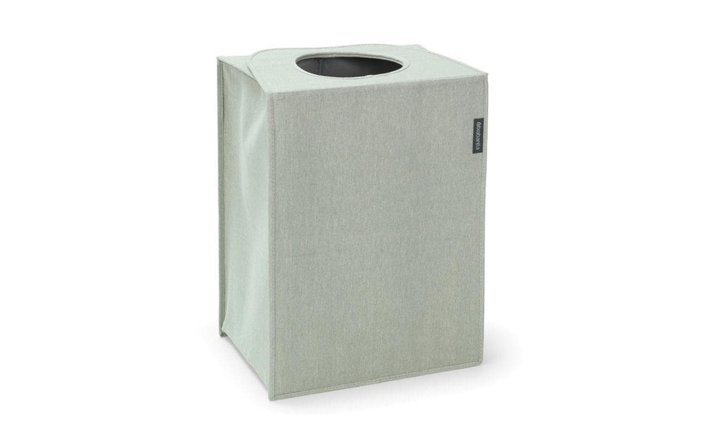 Brabantia Corbeille à lessive pliable, 55 litres, vert clair