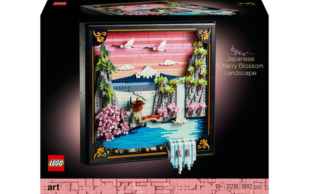 LEGO® Art Les cerisiers en fleurs 31218