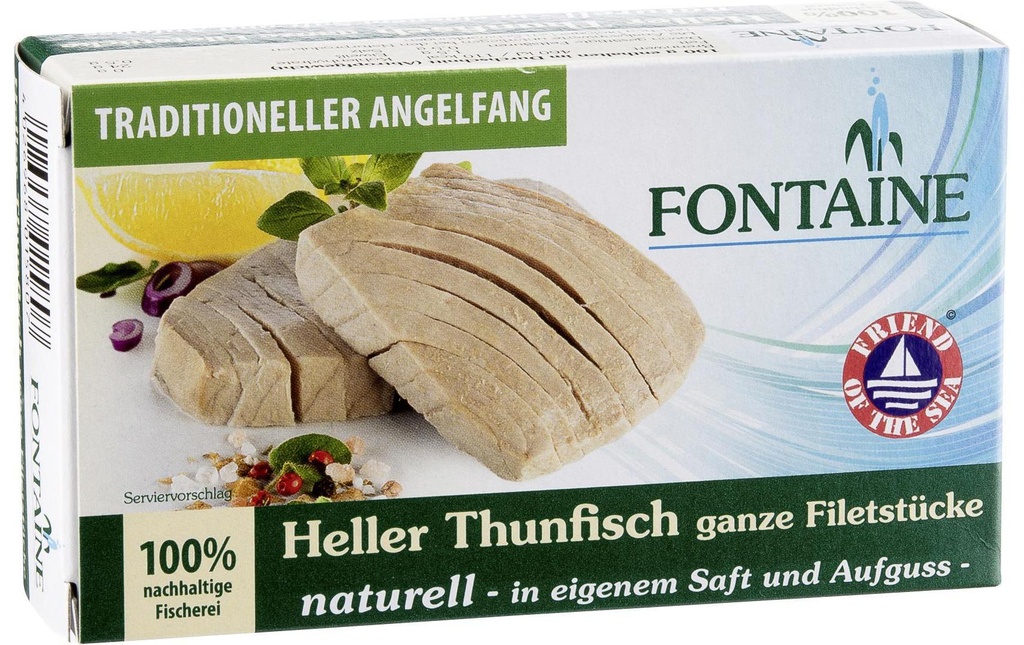Fontaine Conserves Thon clair nature 120 g