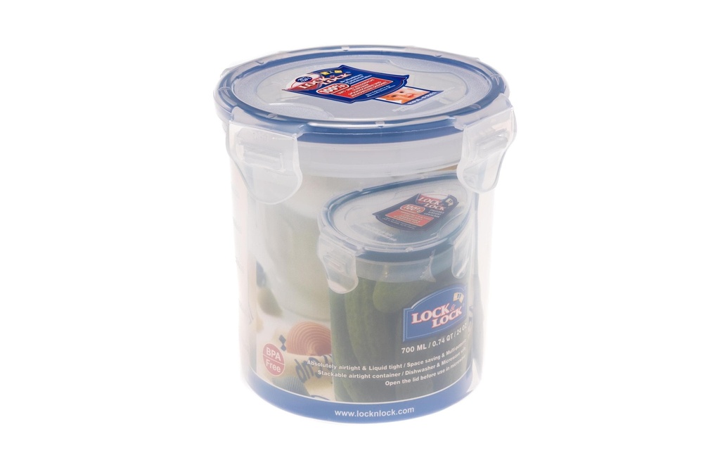 Lock & Lock Boîte à provisions 0.7 l, Transparent