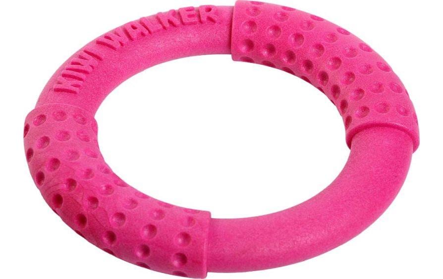 KIWI WALKER Jouet pour chien Bague rose, M, Ø 17 cm