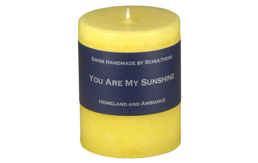 Schulthess Kerzen Bougie parfumée You Are My Sunshine 8 cm