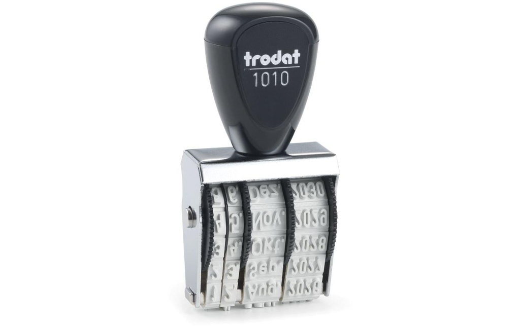 Trodat Tampons dateurs et de mots 1010 D 4 x 25 mm, allemand