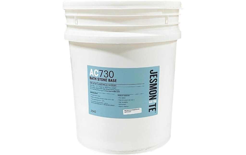 Jesmonite Matière à modeler Poudre à base de ciment AC 730, 25 kg, Bath Stone