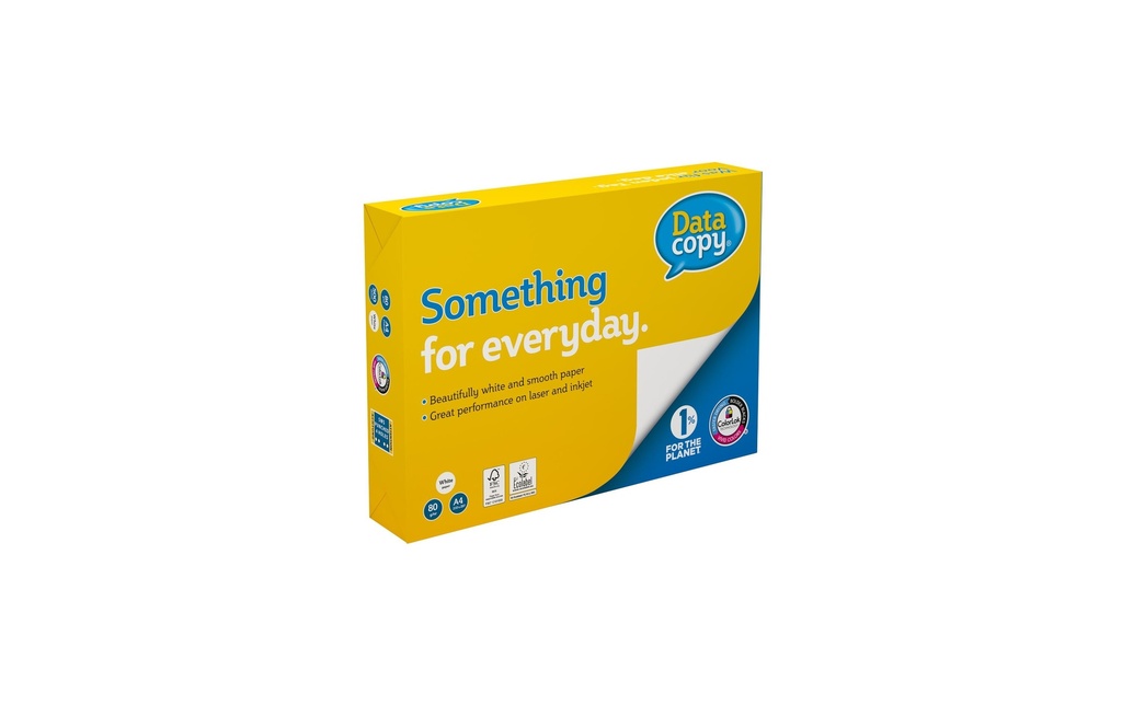 Antalis Papier pour photocopie DataCopy A4 Blanc, 80 g/m², 2500 feuilles