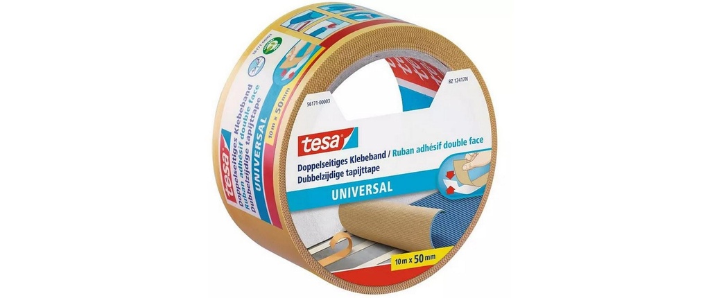 tesa Ruban adhésif -Set Universal, 50 mm x 10 m, 6 rouleaux, Brun