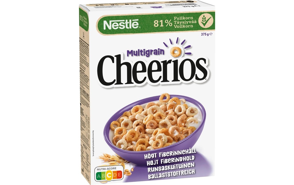 Nestlé Cerealien Céréales Cheerios Multigrain 375 g