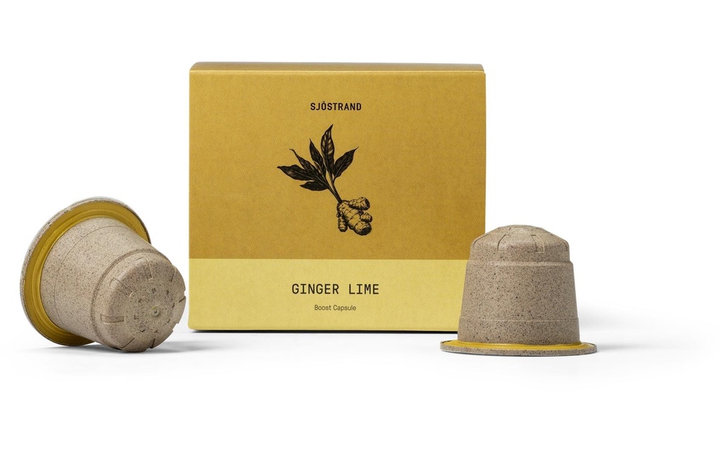 Sjöstrand Capsules de café Boost Ginger-Lime 10 Pièce/s