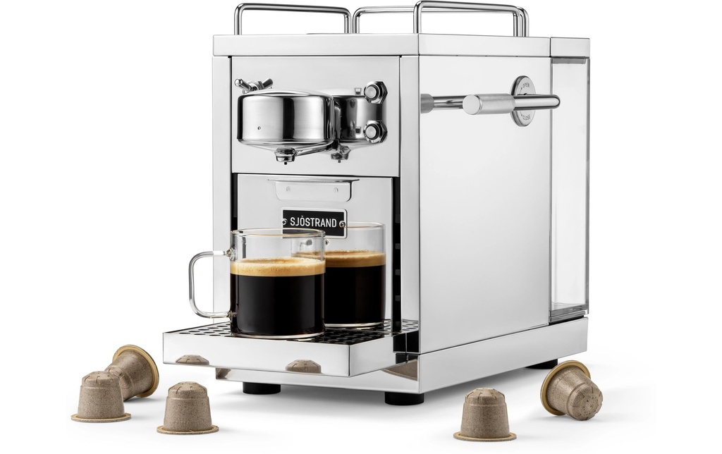 Sjöstrand Cafetière à capsules The Original 2.0 Argenté