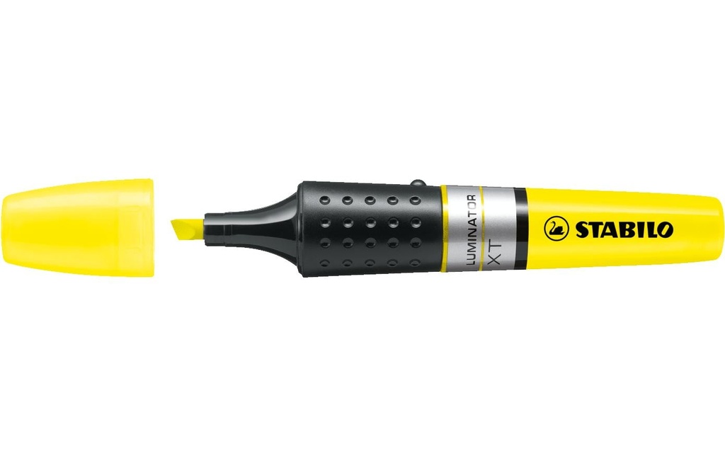STABILO Surligneur Luminator Jaune, 5 pièces