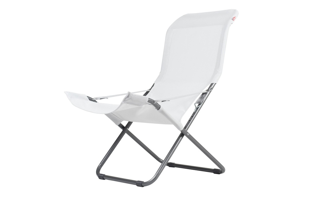FIAM Fauteuil de relaxation Fiesta, Metal Grey