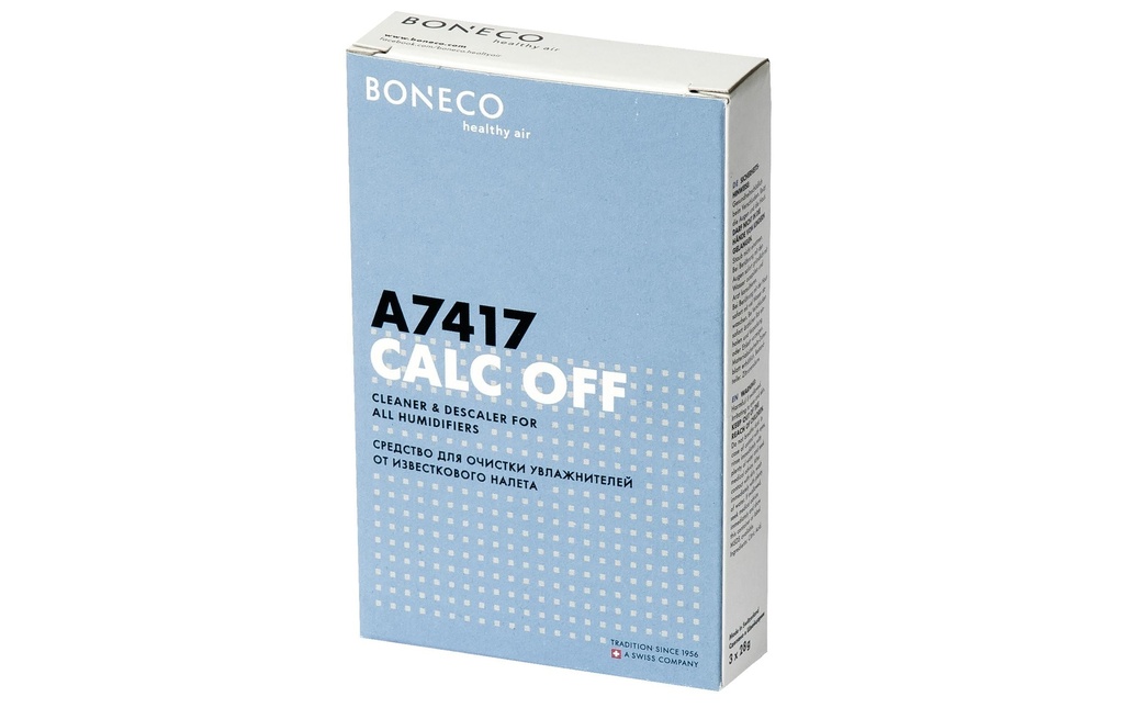 Boneco Détartrant  Calc Off A7417 Humidificateur, 3 pièces