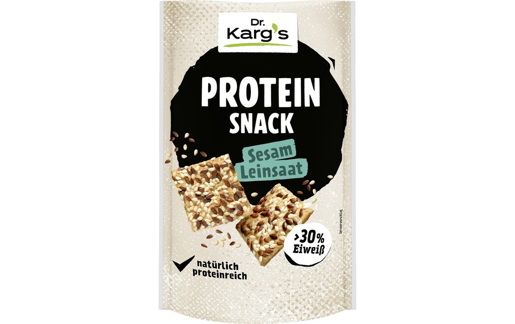 Dr. Karg's Snack protéiné sésame et lin 85 g