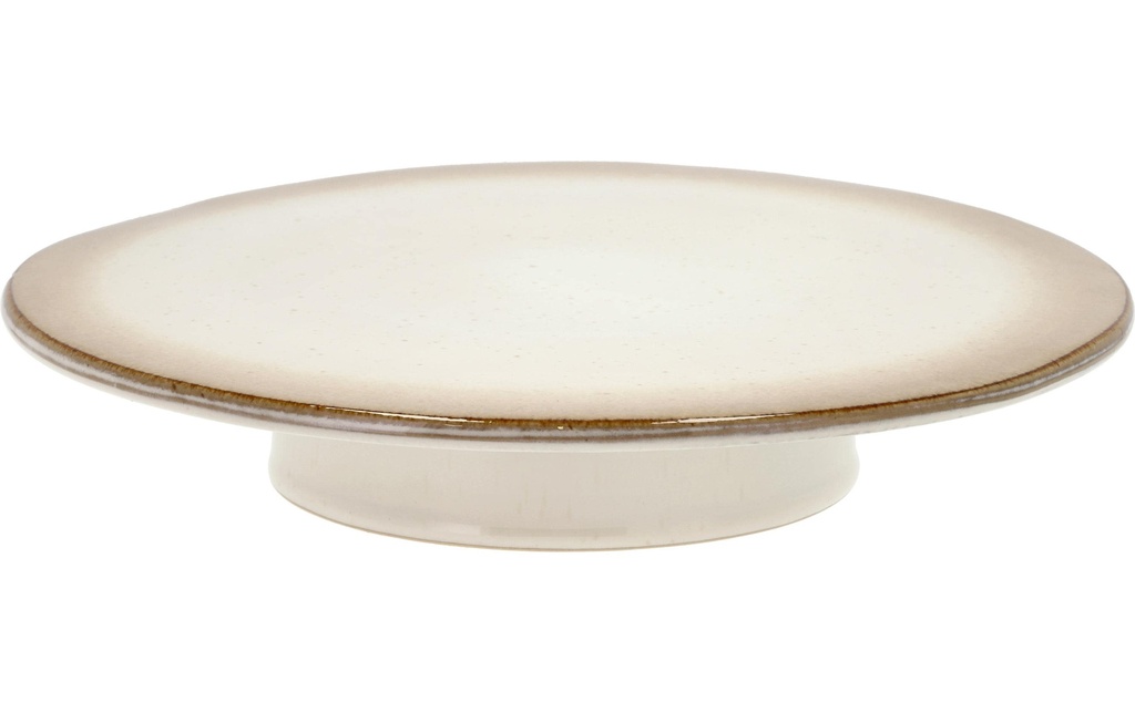 Bitz Plateau à gâteau 30 cm, Beige/Crème