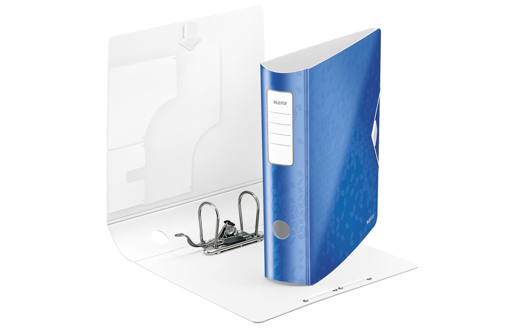 LEITZ Classeur WOW 80mm bleu