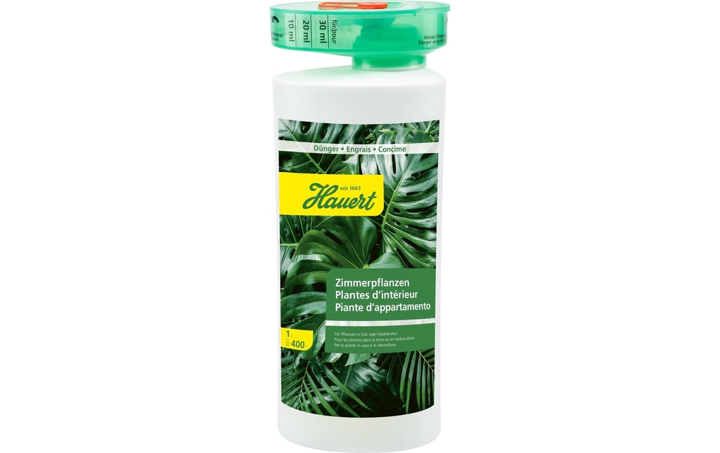 Hauert Engrais liquide pour plantes d'intérieur, 1 l