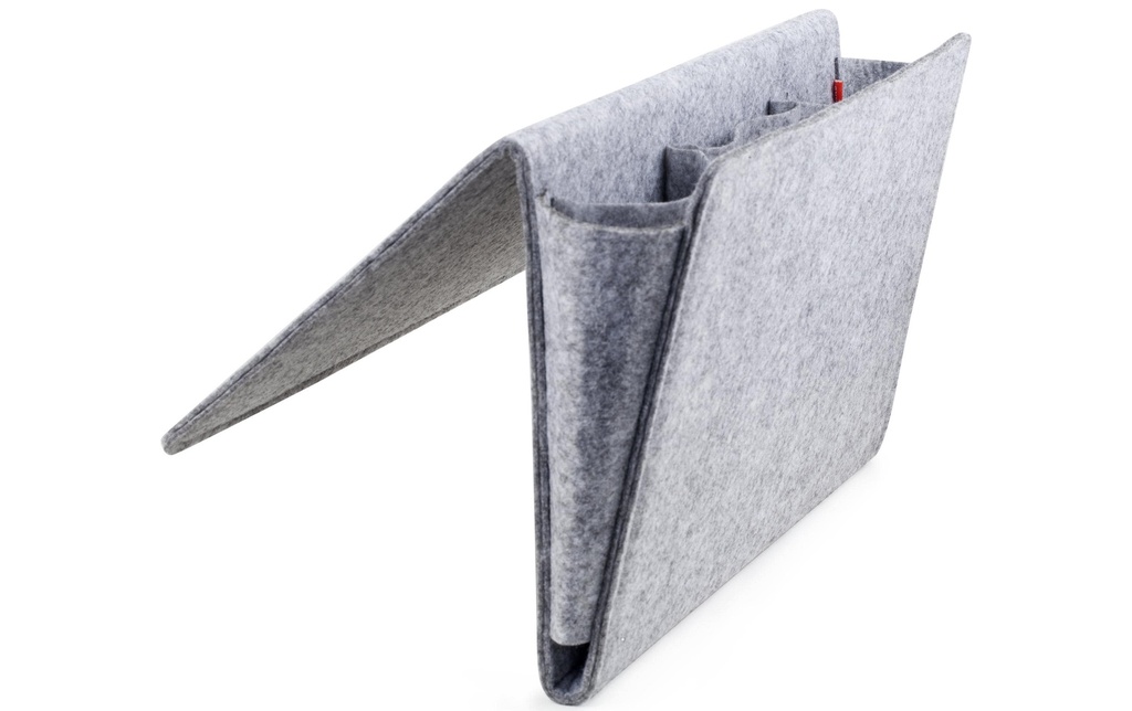 Kikkerland Housse de rangement Bedside Caddy Gris