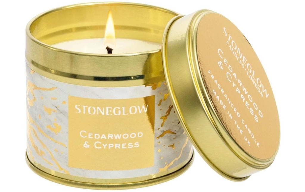 Stoneglow Bougie parfumée Cedarwood & Cypress 135 g