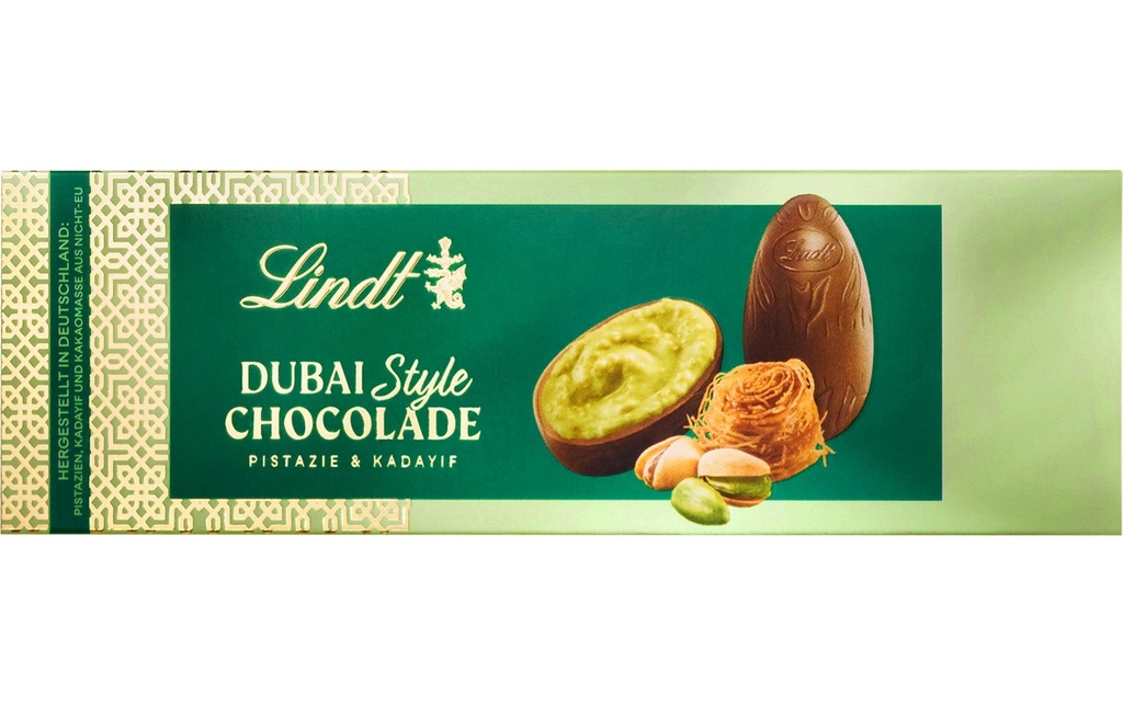 Lindt Chocolat au lait Dubai Style Œufs 108 g
