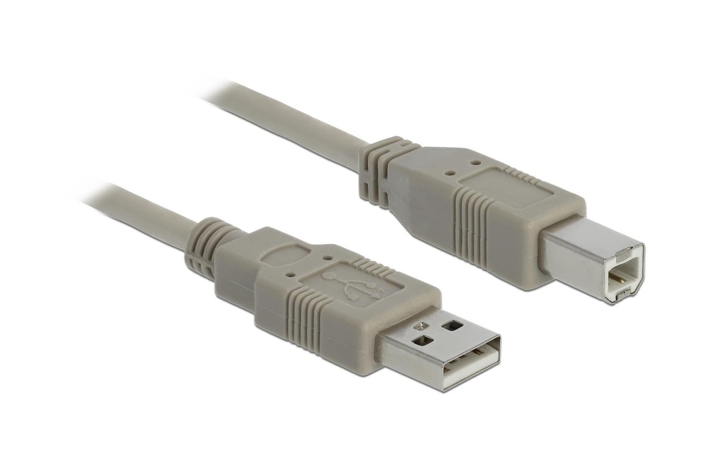 Delock Câble USB 2.0  USB-A - USB-B 3 m