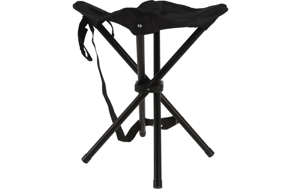 FTM Tabouret de camping Noir