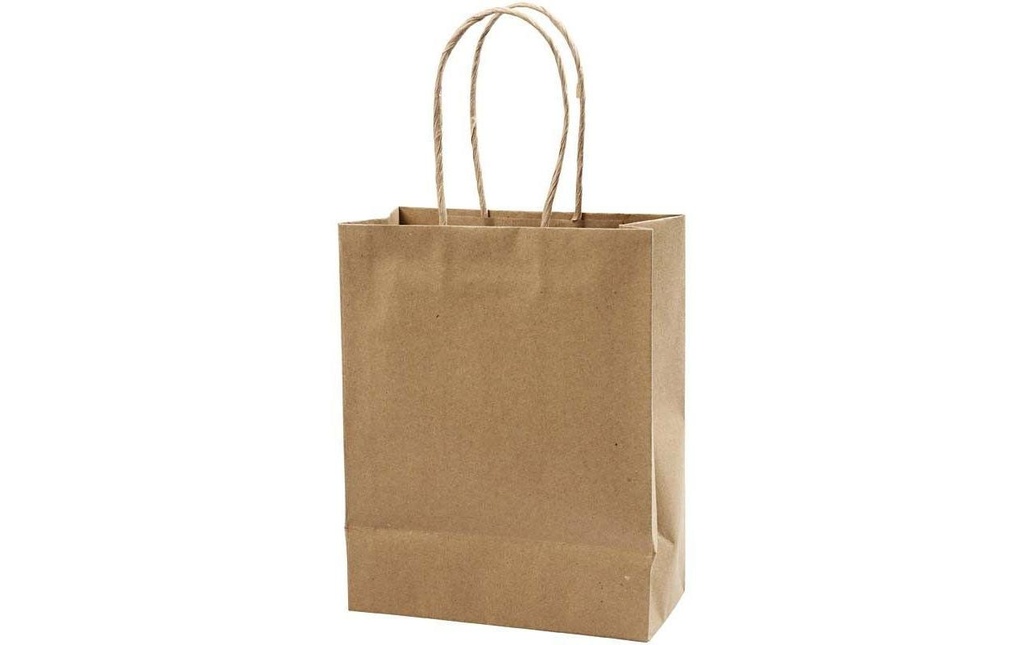 Creativ Company Sac cadeau Taschen 10 Stück Brun, 23 x 18 x 9 cm