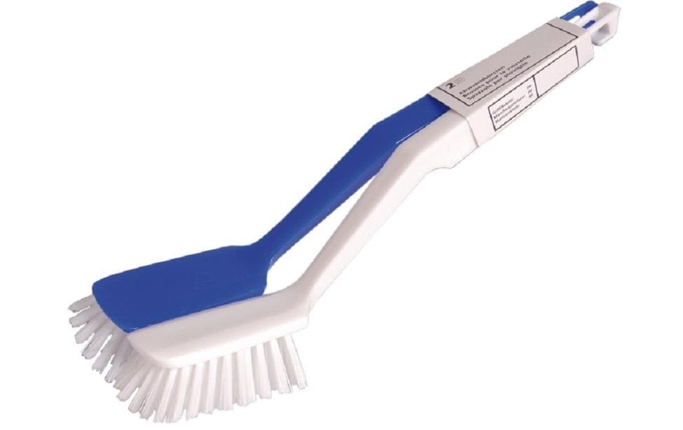 Edi Baur Brosse à vaisselle Duo Bleu/Blanc
