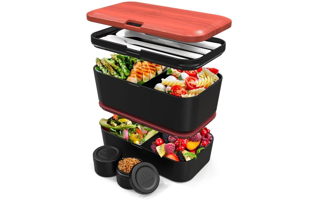 Umami Boîte casse-croûte Nestable L Rosewood Black