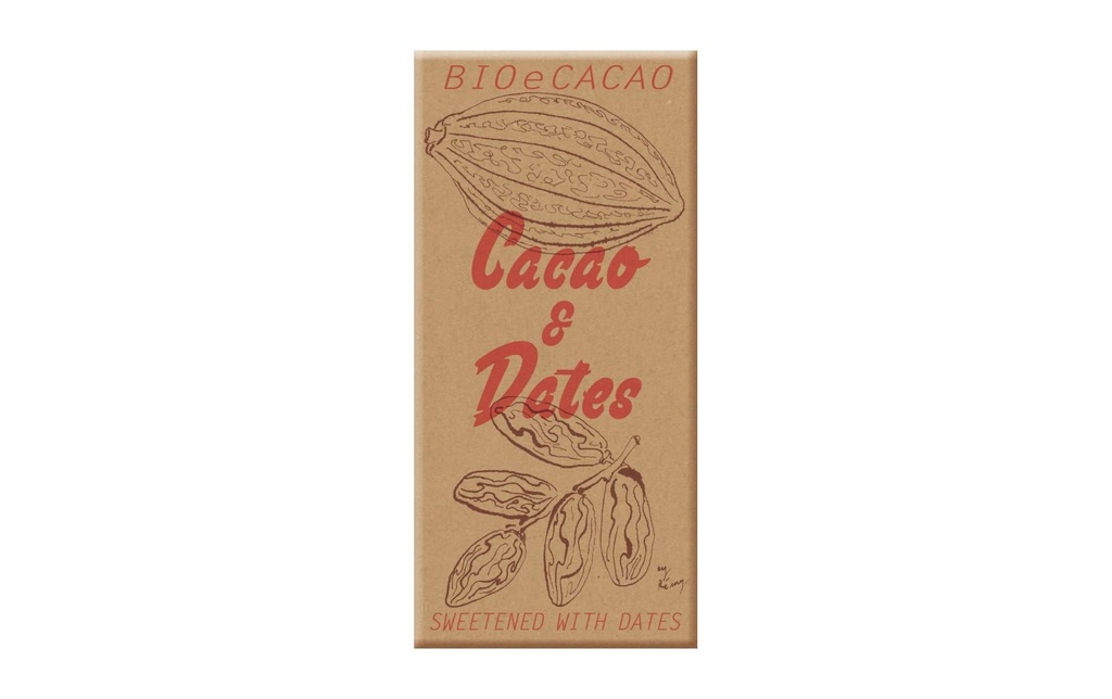 BioeCacao Chocolat aux dattes 72 90 g
