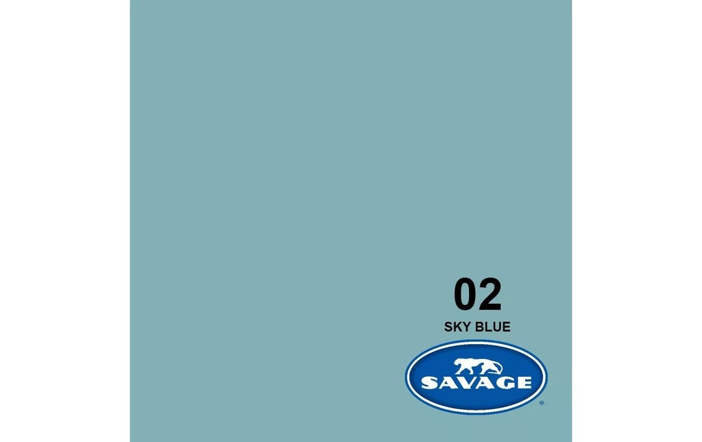Savage Fond Papier 2.72 x 11m Sky Blue