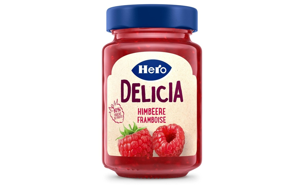 Hero Pâte à tartiner Confiture de framboises 290 g