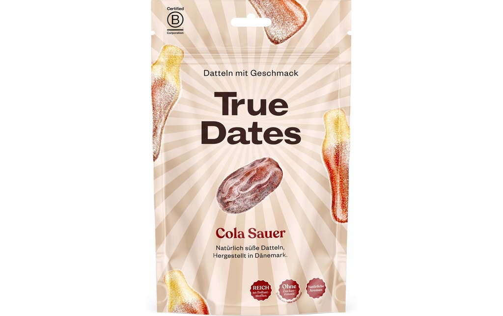 True Gum True Dates - Cola aigre 100 g