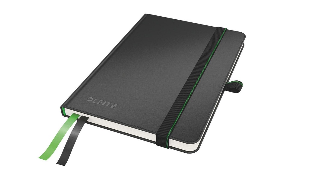 Leitz Carnet de notes Cahiers Leitz Complete A6, À carreaux, Noir