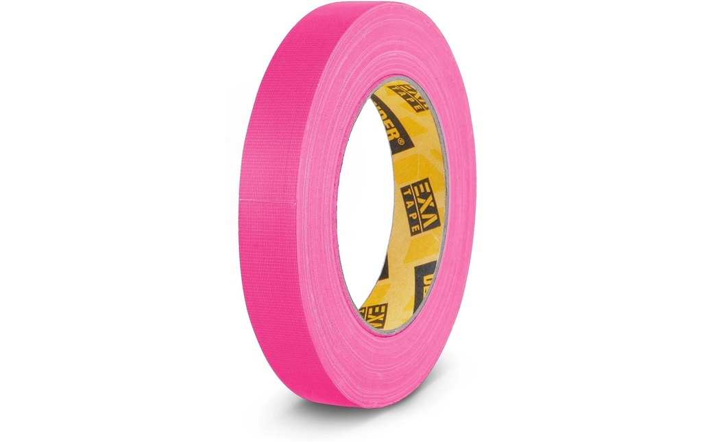 Defender Bande de tissu Exa-Tape 19 mm x 25 m, Rose fluo