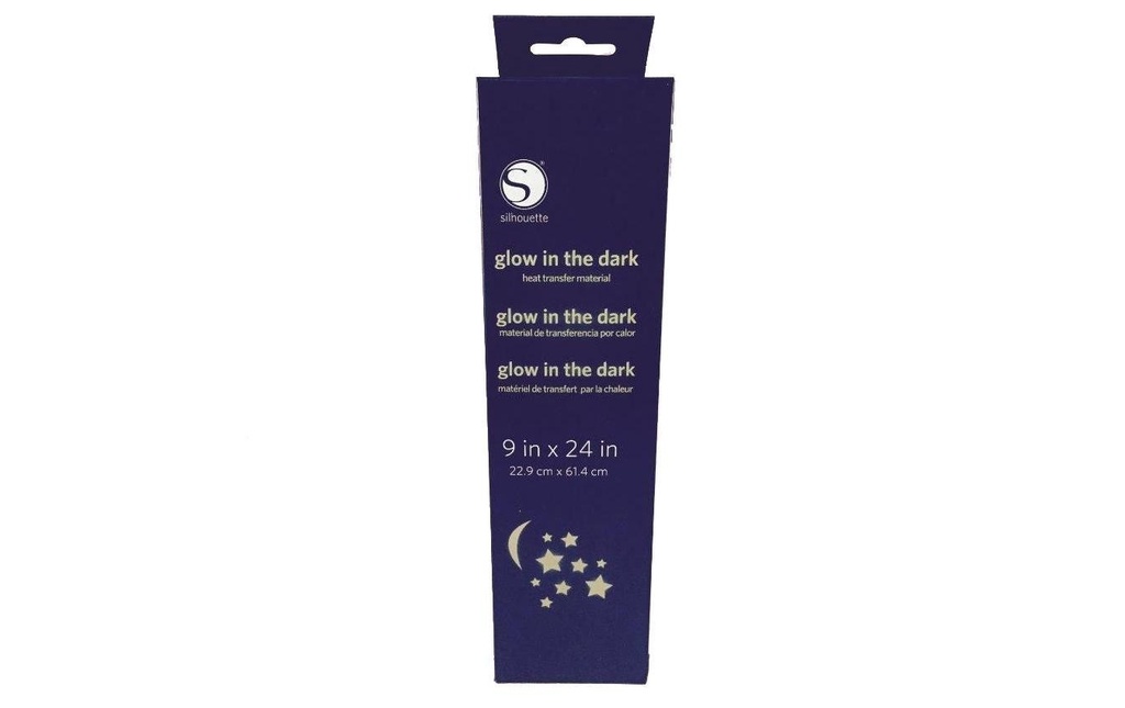 Silhouette Film thermocollant 22.9 cm x 91.4 cm Blanc, lisse