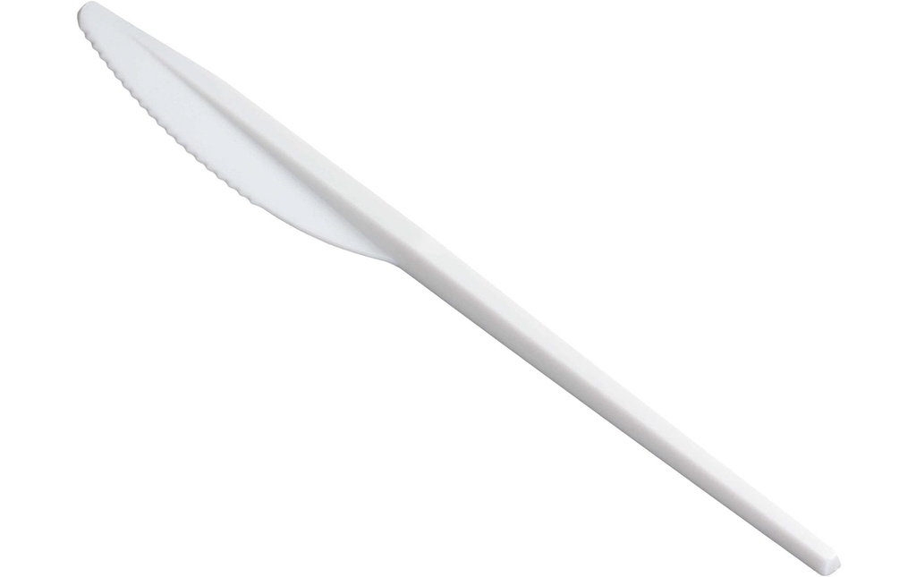 Weita Couteaux jetables 100 Pièce/s Blanc