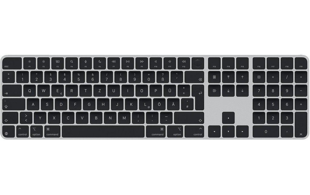 Apple Magic Keyboard avec Touch ID et pavé numérique (DE Layout)