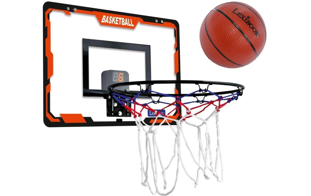 Lexibook Panier de basket-ball avec compteur de points 45 x 30 x 3.8 cm