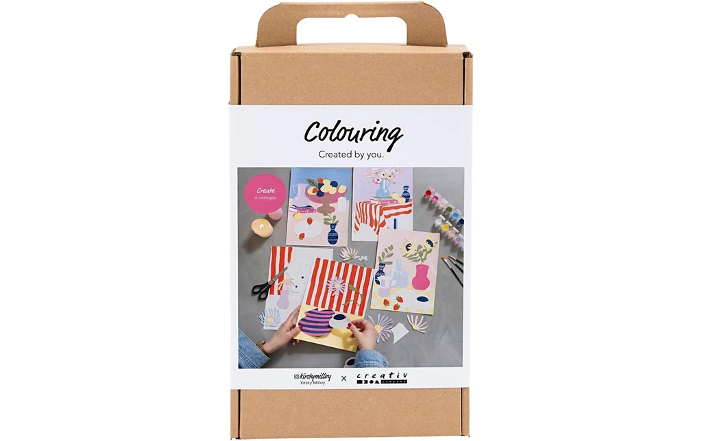 Creativ Company Peinture à l’eau Collage Multicolore