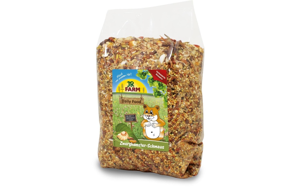 JR Farm Nourriture de base Basic Hamsters nains 600 g