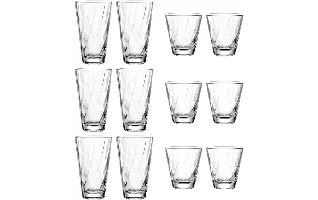 LEONARDO Verre Twist 515 ml, 1 Pièce/s, Transparent