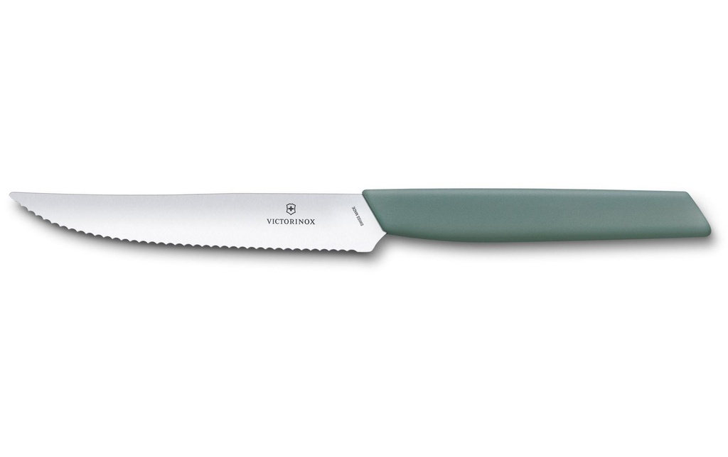 Victorinox Couteau à steak Suisse Moderne 1 pièce, Sage