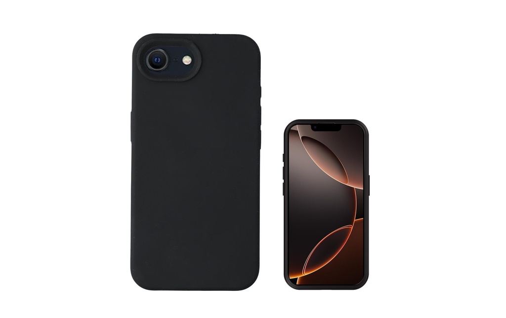 4smarts Coque arrière Silicone Case Cupertino iPhone 16e/iPhone 17e
