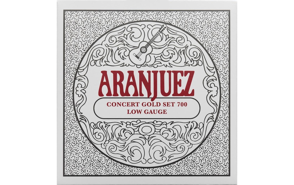 Aranjuez Cordes de guitare Concert Gold 700 – Low Gauge